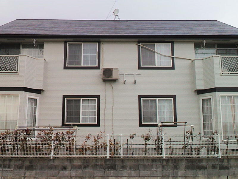掃除・撤去を行い、塗装完了
